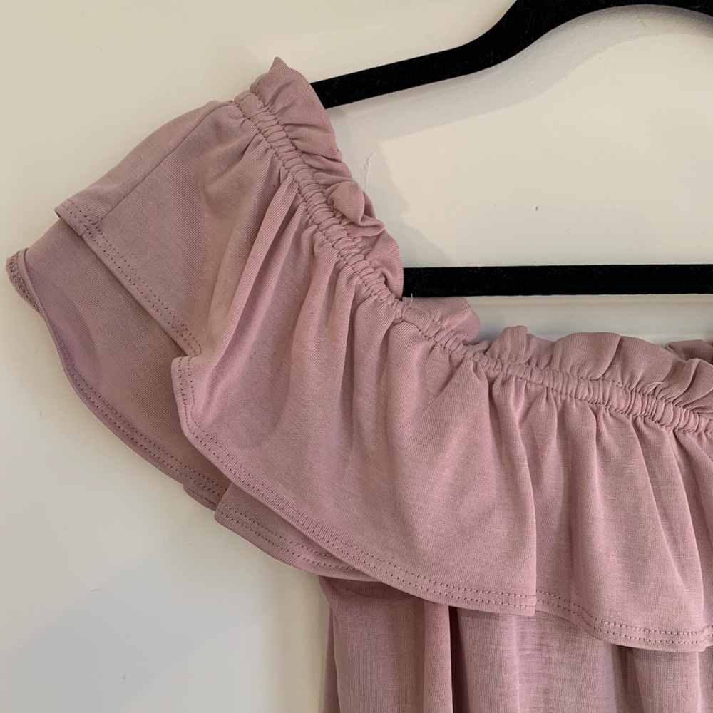 PacSun Off Shoulder Ruffle Top - Picture 3 of 5